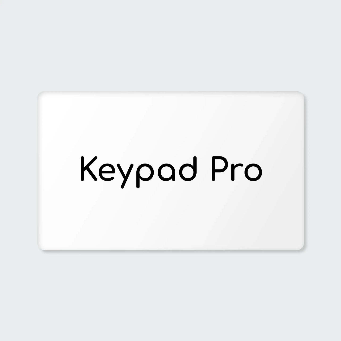 Keypad Pro Gift Card