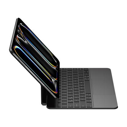 iPad Magnetic Keyboard Case attached to an iPad Pro